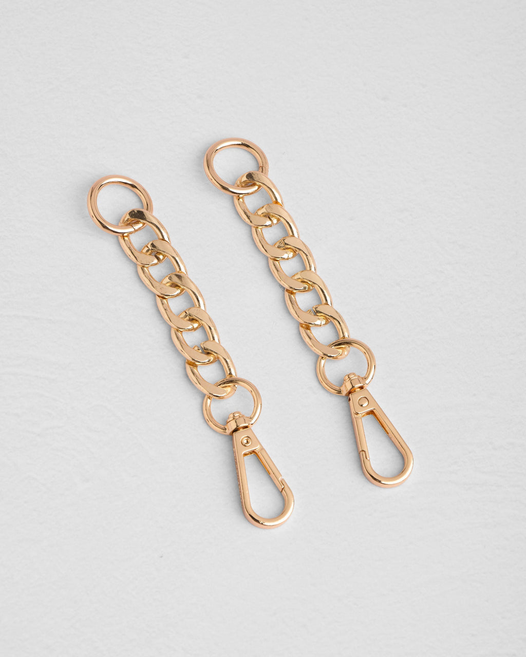 Bag Strap Extender: Gold Chain Set