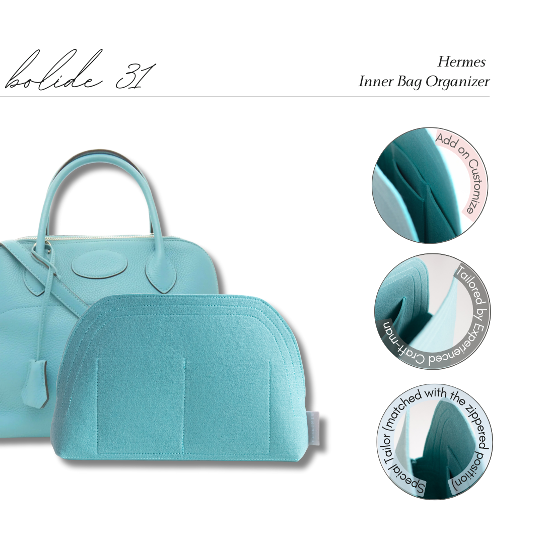 Inner Bag Organizer - Hermes Bolide (Full Cover) | 5 sizes