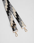 Strap Black & Stone Geometric