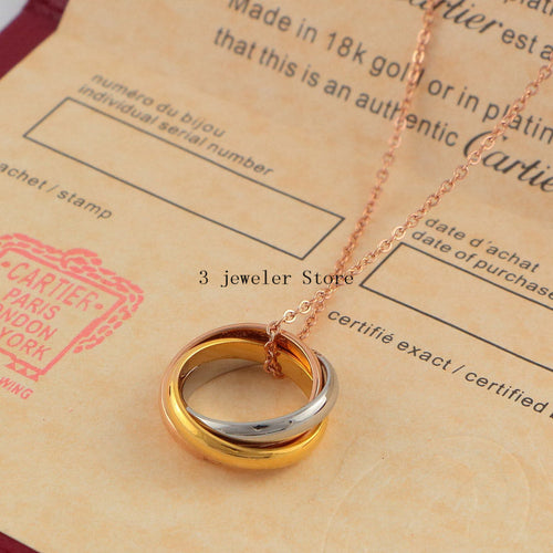 CAN20 Necklace 316L steel plating gold Jewelry for man and women