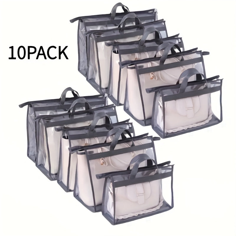 Travel Organizer Bag – 10 Pack, Transparent – Dust